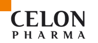 logo firmy Logo Celon Pharma, klienta Climate Strategies Poland, który redukuje ślad węglowy i emisje CO2 współpracującej z Climate Strategies Poland