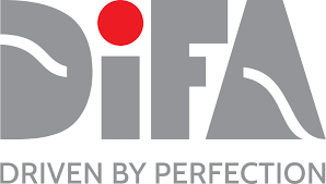 logo firmy Logo Difa, klienta Climate Strategies Poland, który redukuje ślad węglowy i emisje CO2 współpracującej z Climate Strategies Poland