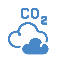 infografika przedstawia tlenek węgla CO2, który można zredukować dzięki działaniom Climate Strategies Poland